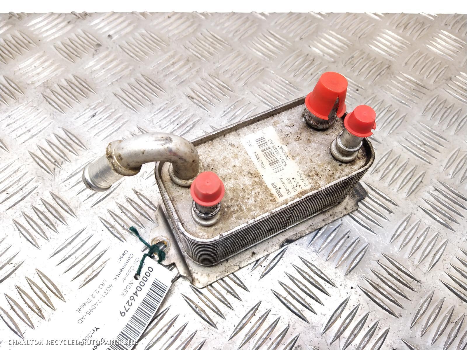 2008 LAND ROVER FREELANDER Oil Cooler View Auto part Oil Cooler LAND ROVER FREELANDER 2008