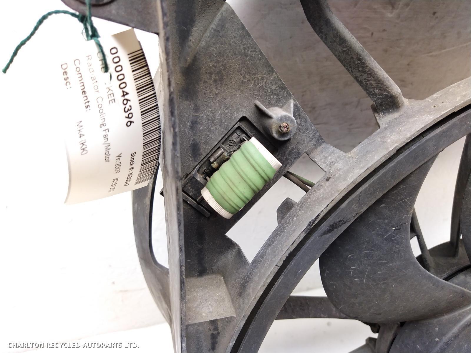 2009 JEEP CHEROKEE Engine Cooling Motor View Auto part Engine Cooling Motor JEEP CHEROKEE 2009