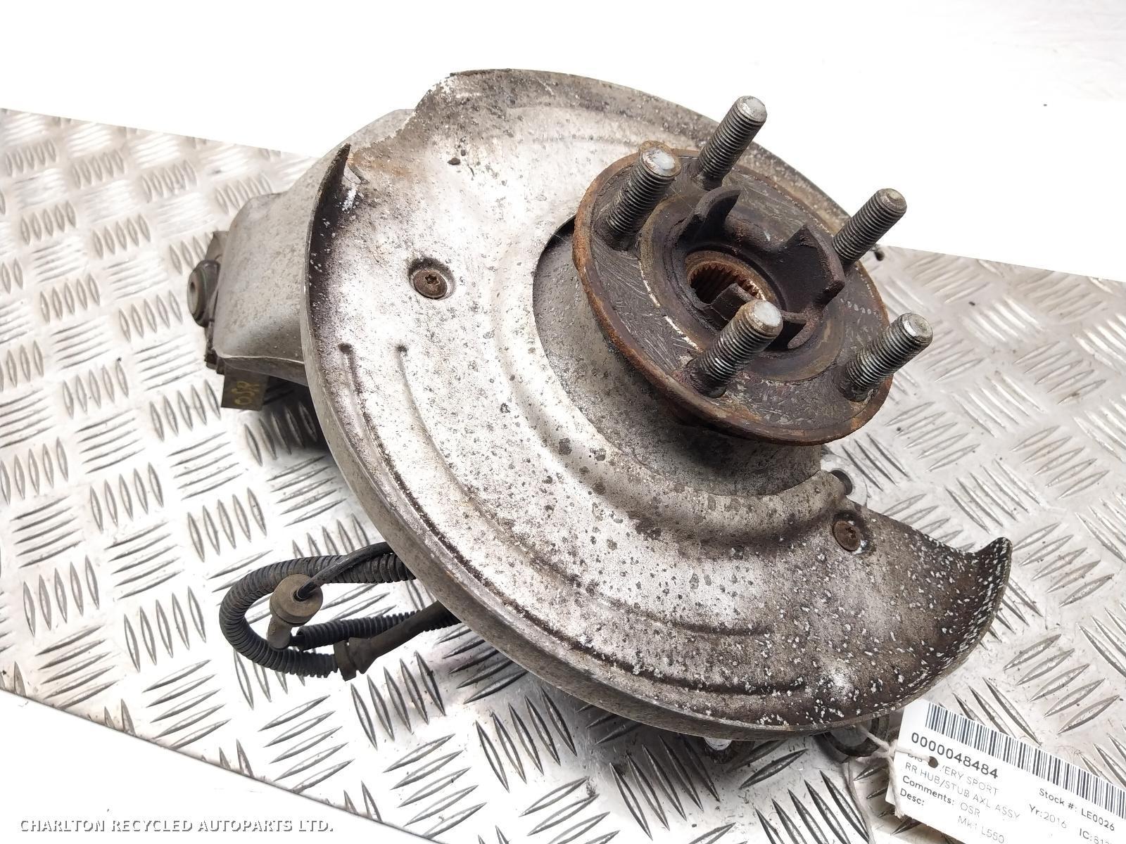 View Auto part RR Hub/Stub Axle Assembly LAND ROVER DISCOVERY SPORT 2016