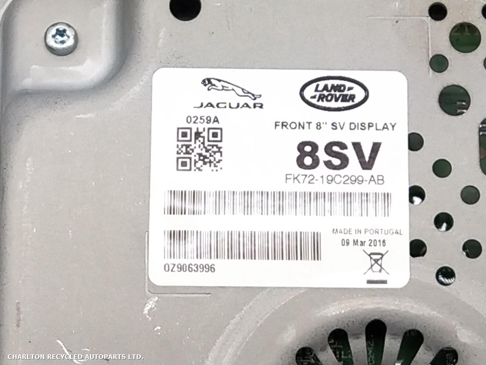 View Auto part Radio Display LAND ROVER DISCOVERY SPORT 2016