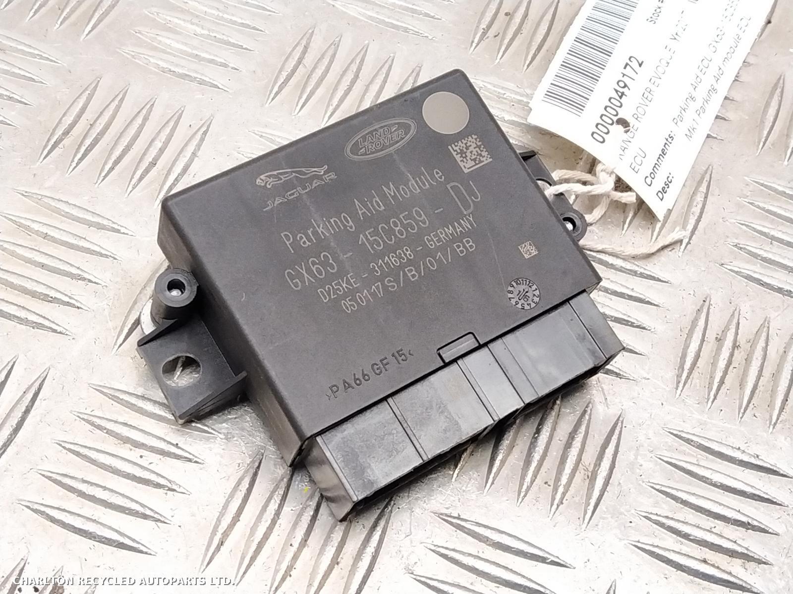 View Auto part ECU LAND ROVER RANGE ROVER EVOQUE 2017