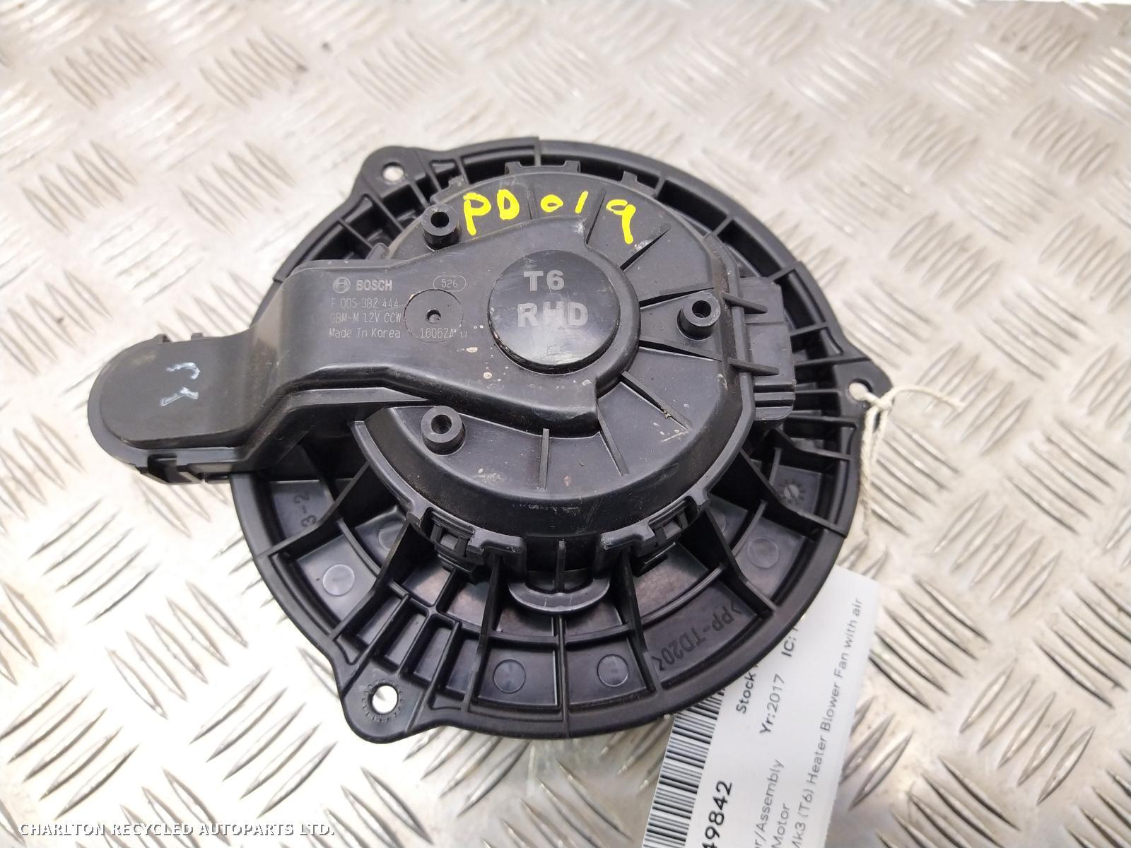 View Auto part Heater Motor/Assembly FORD RANGER 2017