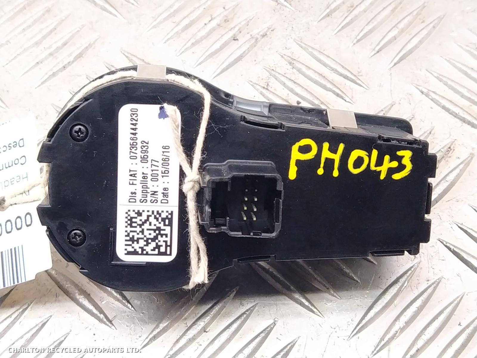 2016 JEEP RENEGADE Headlight Switch View Auto part Headlight Switch JEEP RENEGADE 2016