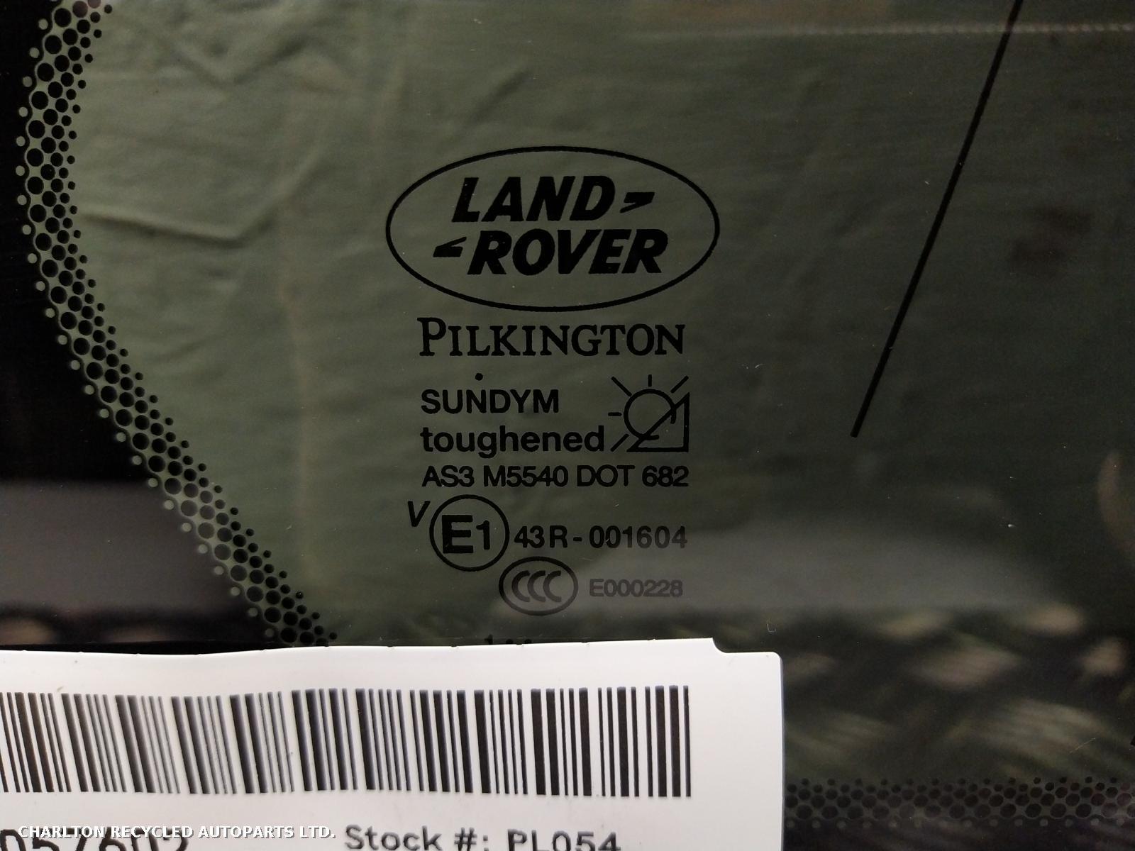 View Auto part R Quarter Window LAND ROVER RANGE ROVER SPORT 2011