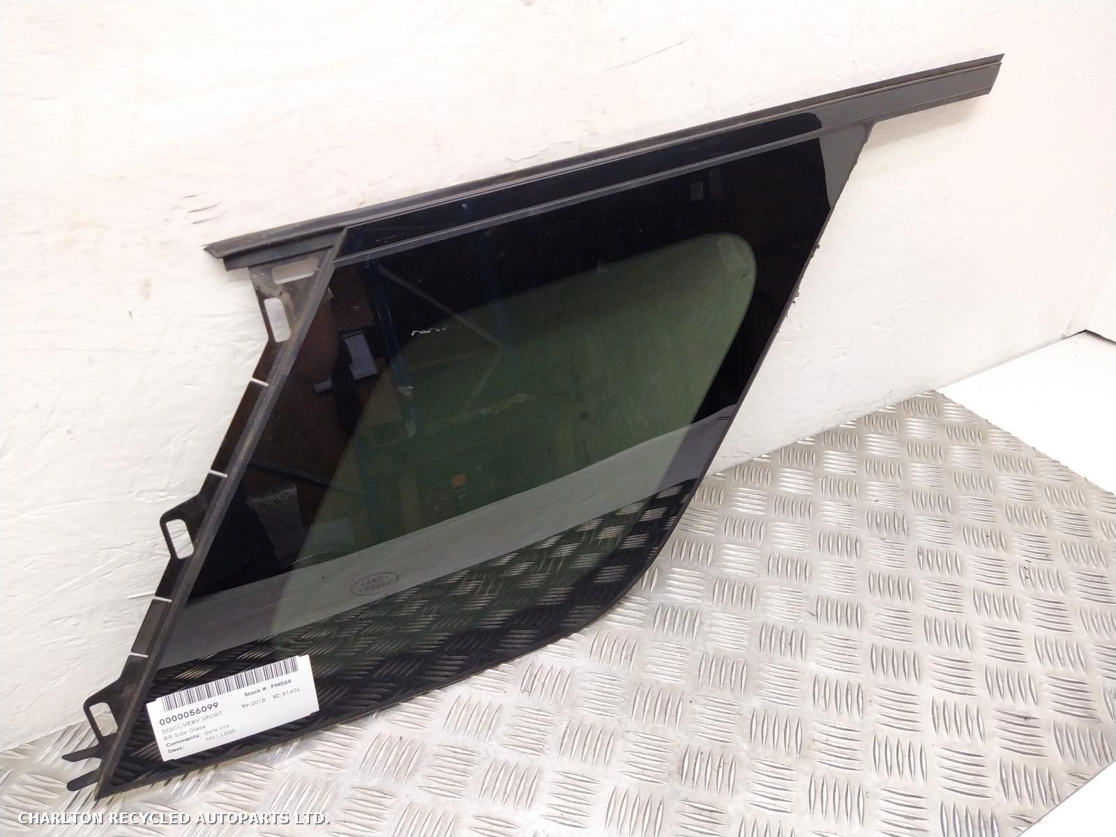 2018 LAND ROVER DISCOVERY SPORT R Quarter Window View Auto part R Quarter Window LAND ROVER DISCOVERY SPORT 2018