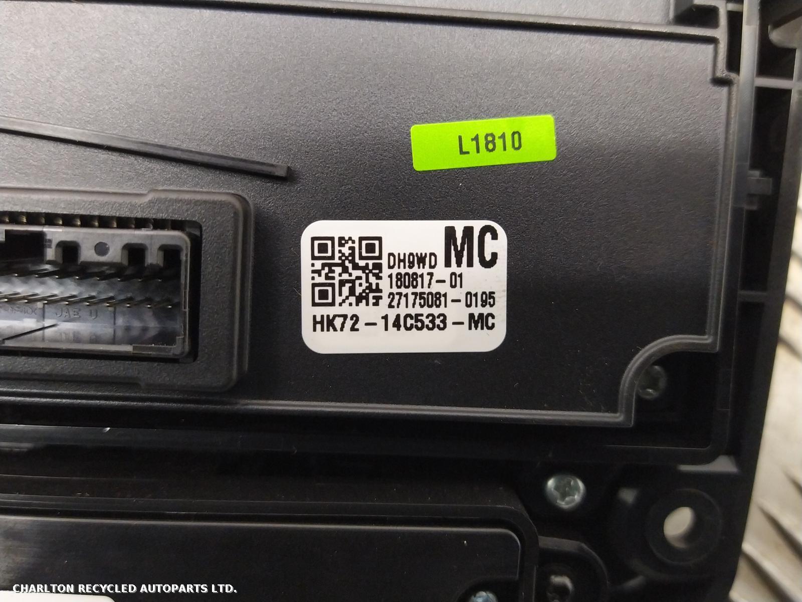 View Auto part Heater/AC Controller LAND ROVER DISCOVERY SPORT 2018