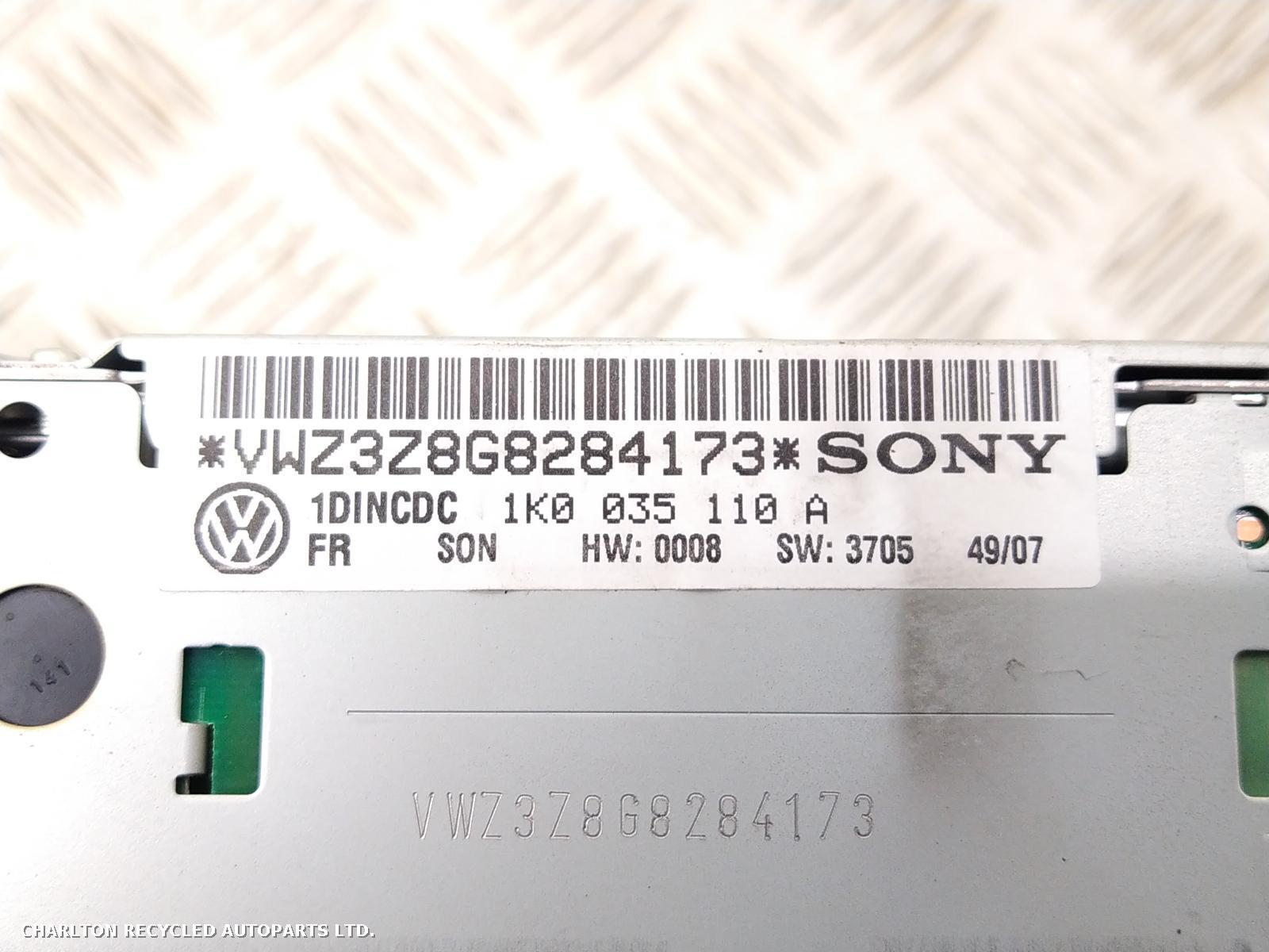 View Auto part CD Changer VOLKSWAGEN TIGUAN 2008