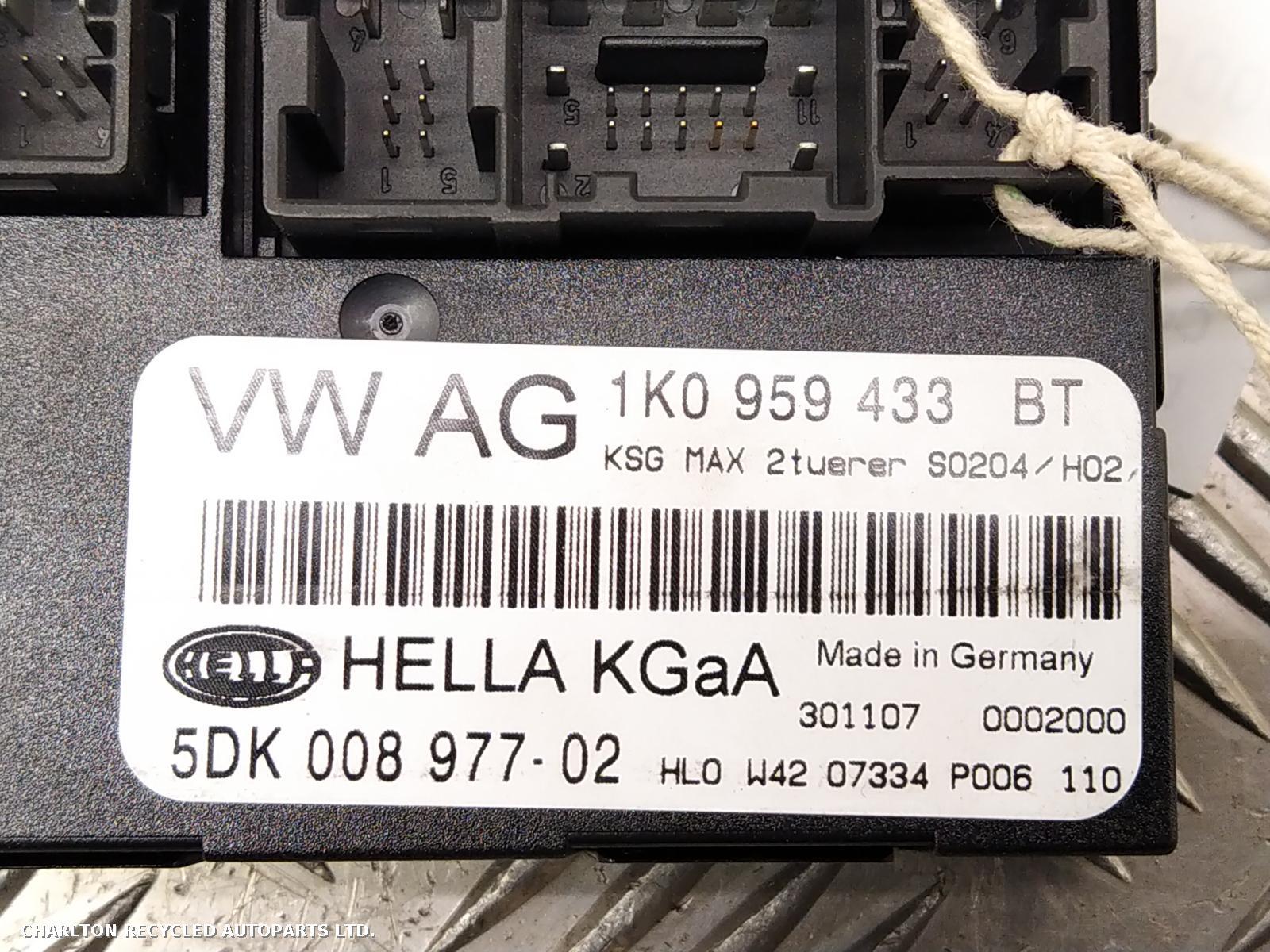 2008 VOLKSWAGEN TIGUAN ECU View Auto part ECU VOLKSWAGEN TIGUAN 2008