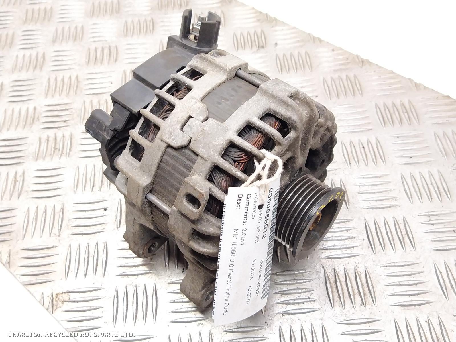 View Auto part Alternator LAND ROVER DISCOVERY SPORT 2016