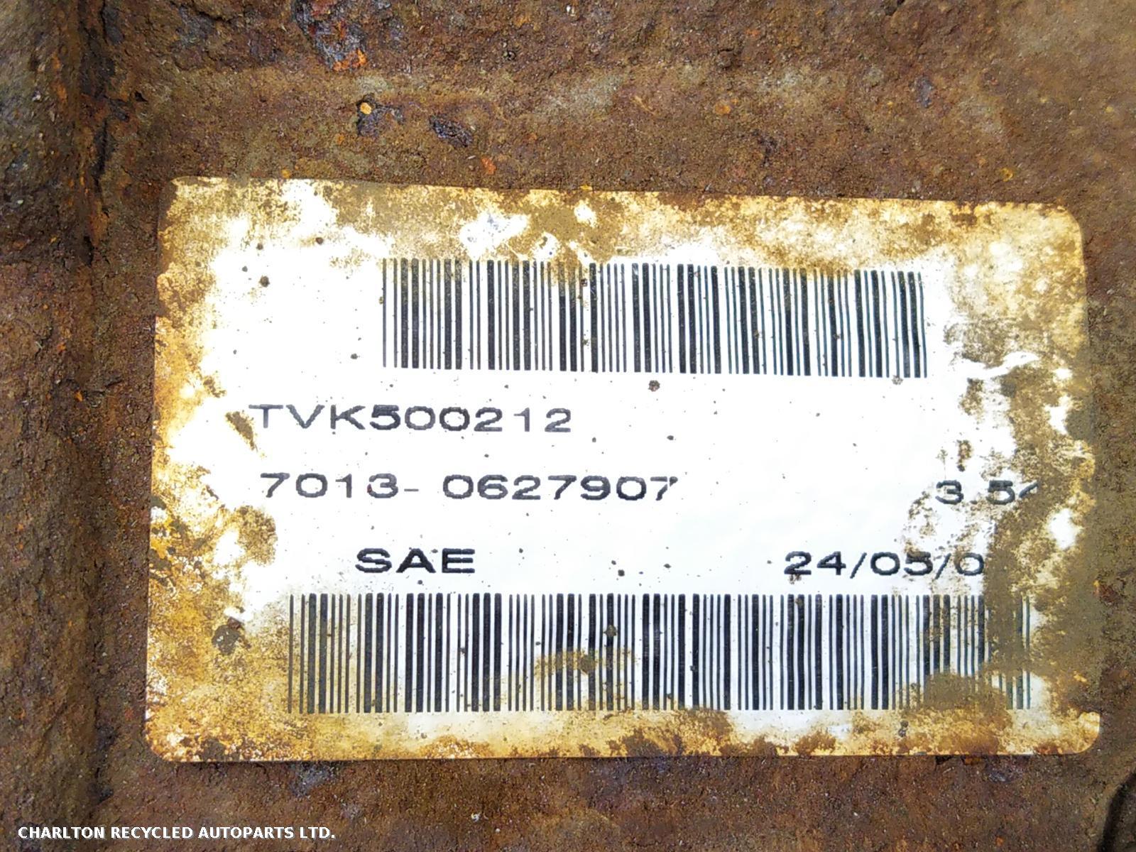 View Auto part Differential Assembly LAND ROVER RANGE ROVER 2007