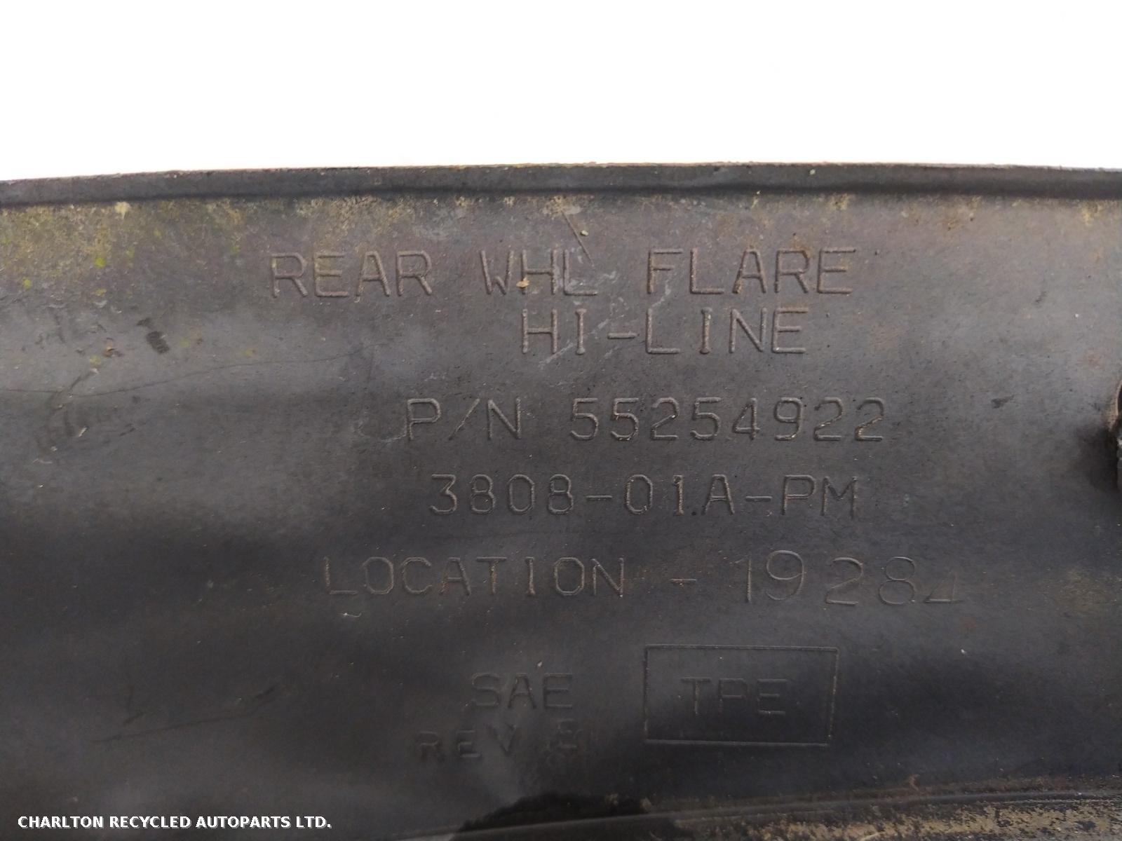 View Auto part Wheel Arch/Spat JEEP WRANGLER 1997