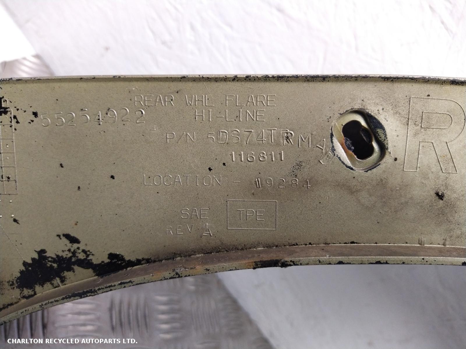View Auto part Wheel Arch/Spat JEEP WRANGLER 2006