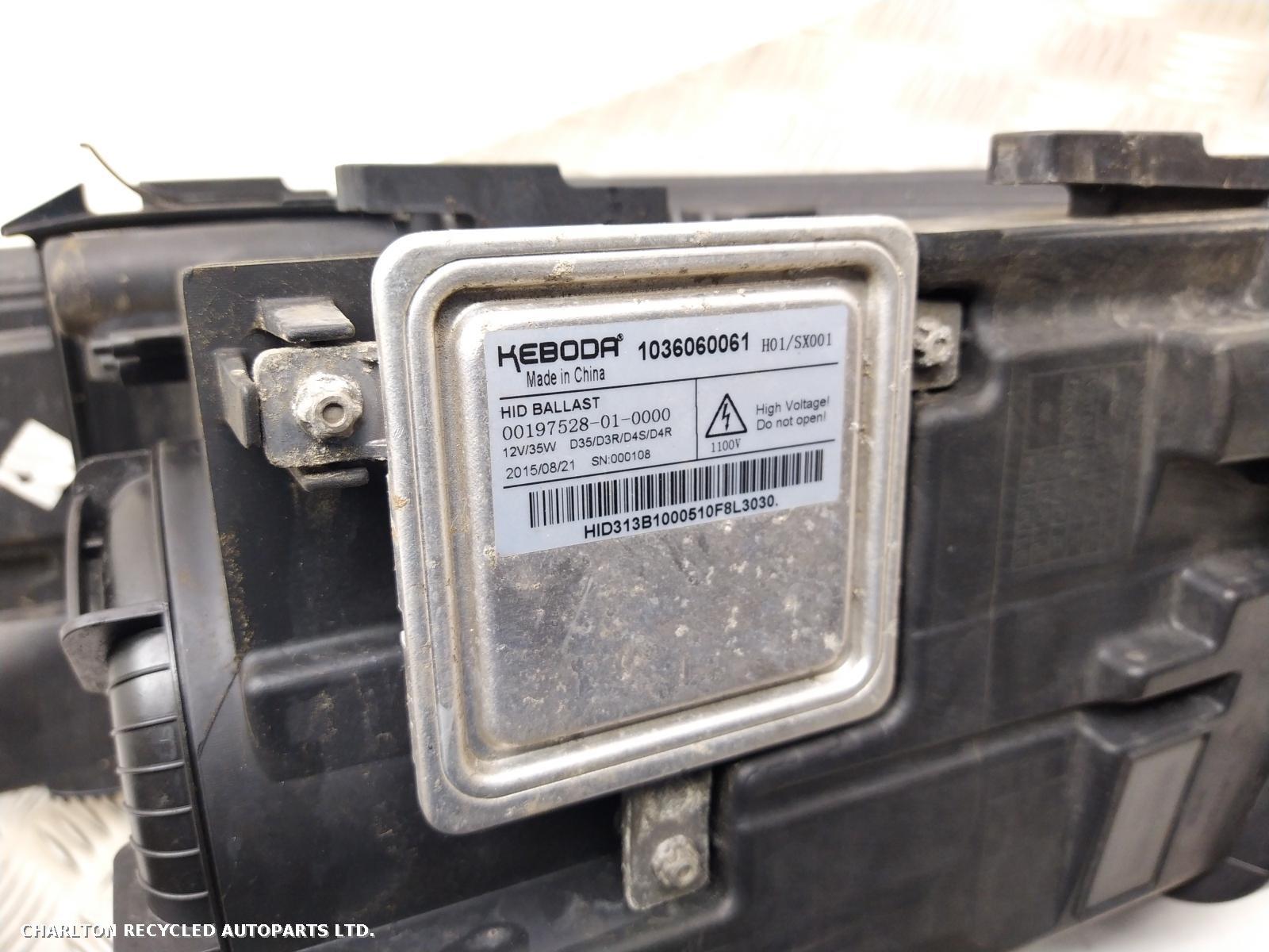 View Auto part R Headlamp LAND ROVER RANGE ROVER EVOQUE 2015