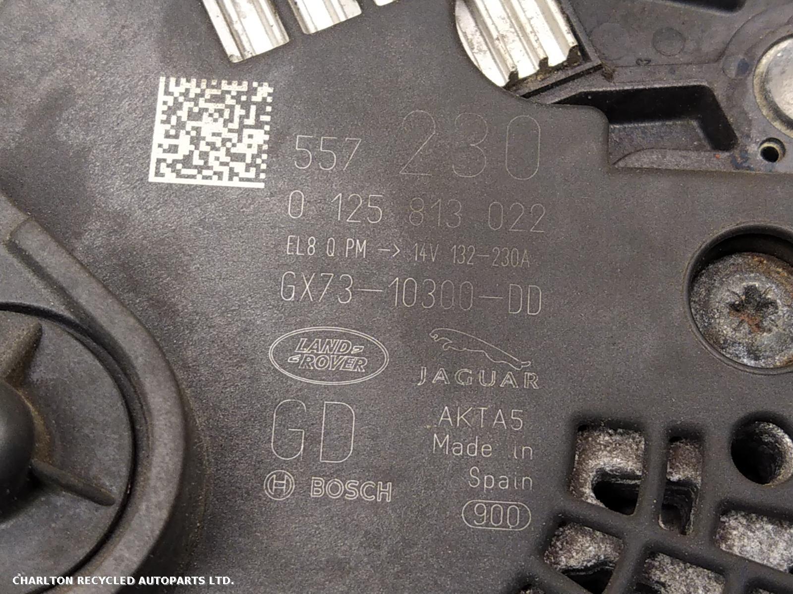 View Auto part Alternator LAND ROVER RANGE ROVER EVOQUE 2015