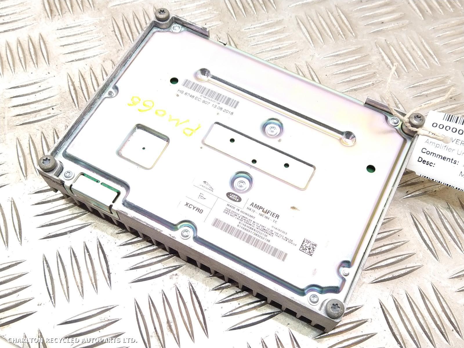 View Auto part Amplifier Unit LAND ROVER DISCOVERY SPORT 2018