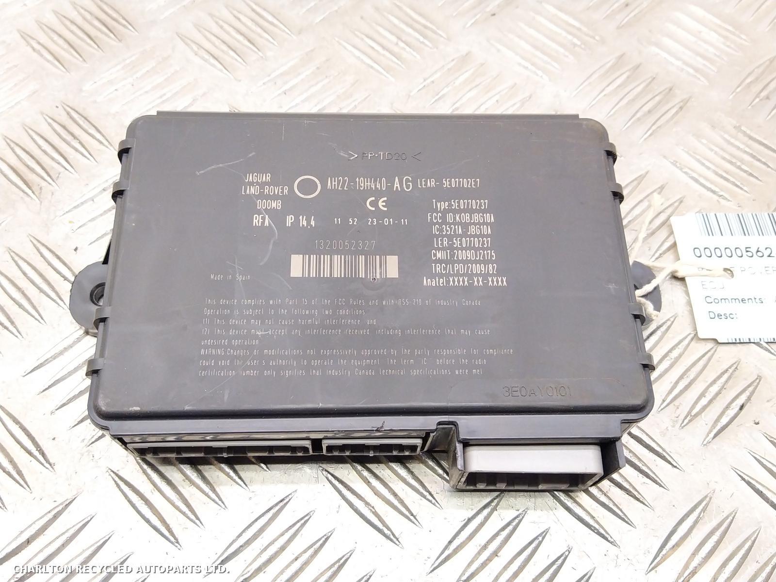 View Auto part ECU LAND ROVER RANGE ROVER SPORT 2011