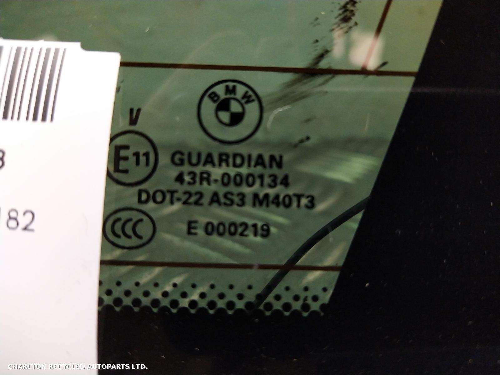 View Auto part R Quarter Window BMW X5 2012