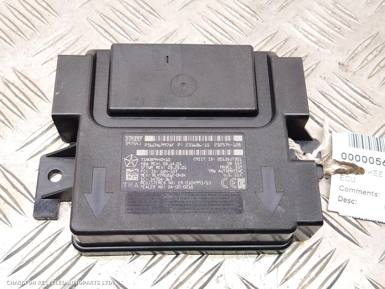View Auto part ECU JEEP CHEROKEE 2014