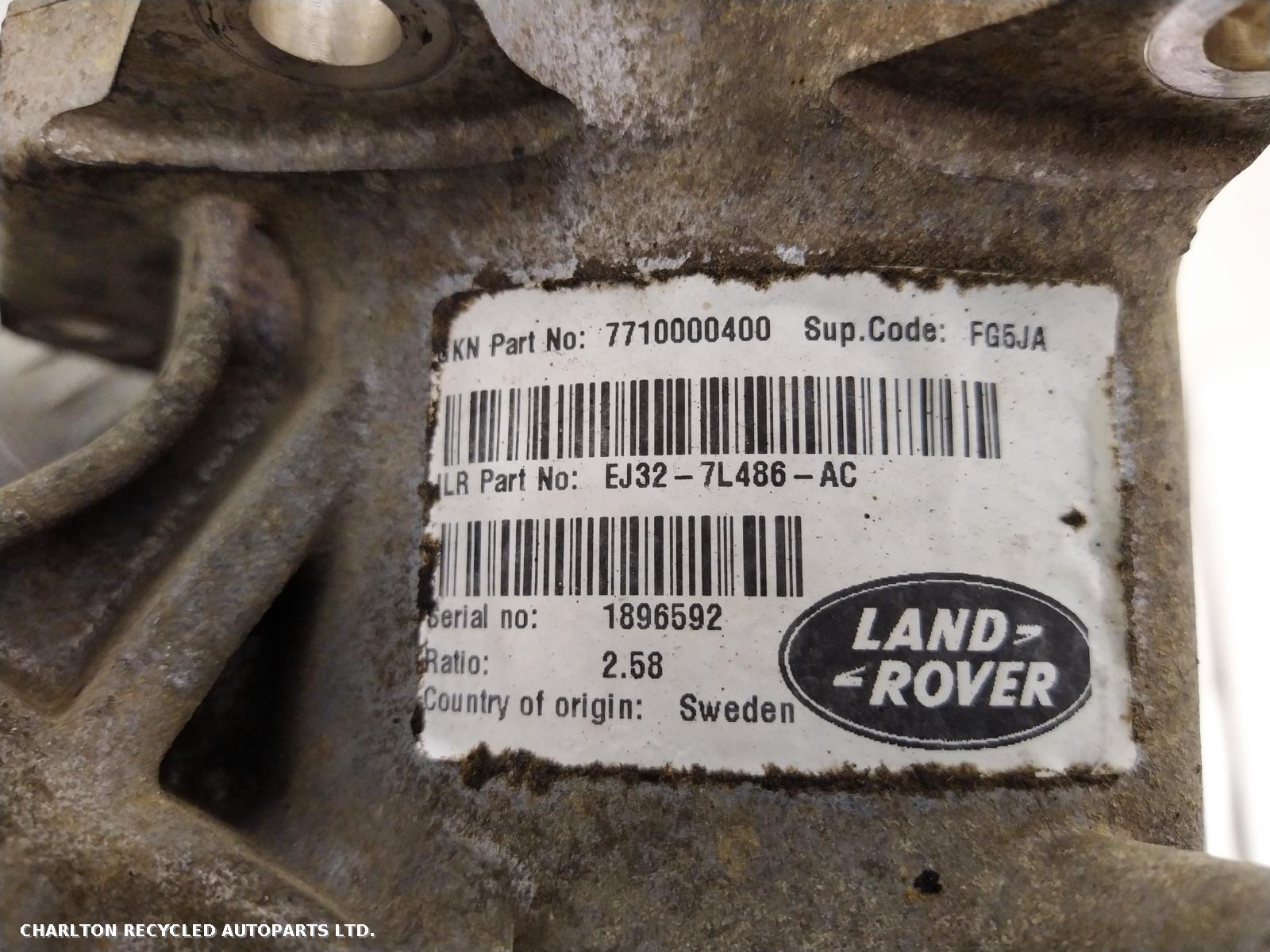 View Auto part Transfer Box/Case LAND ROVER RANGE ROVER EVOQUE 2013