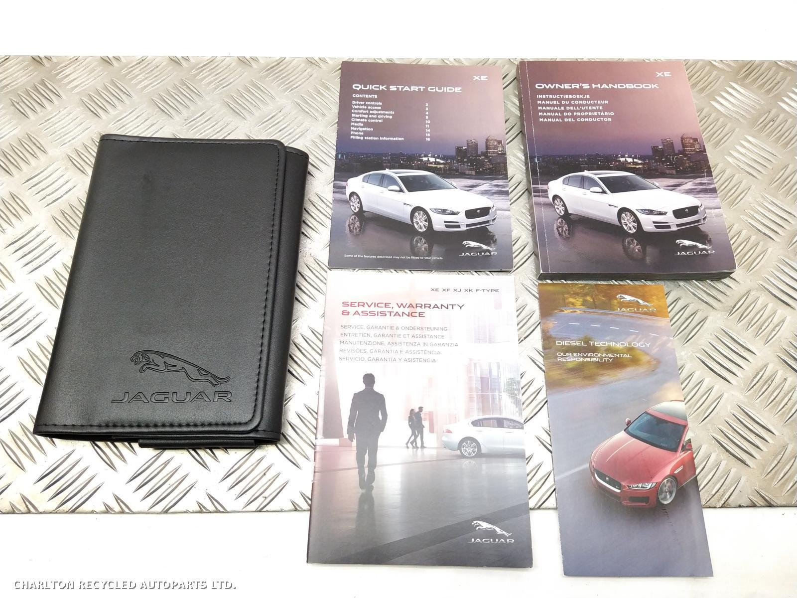 View Auto part Handbook JAGUAR XE 2015