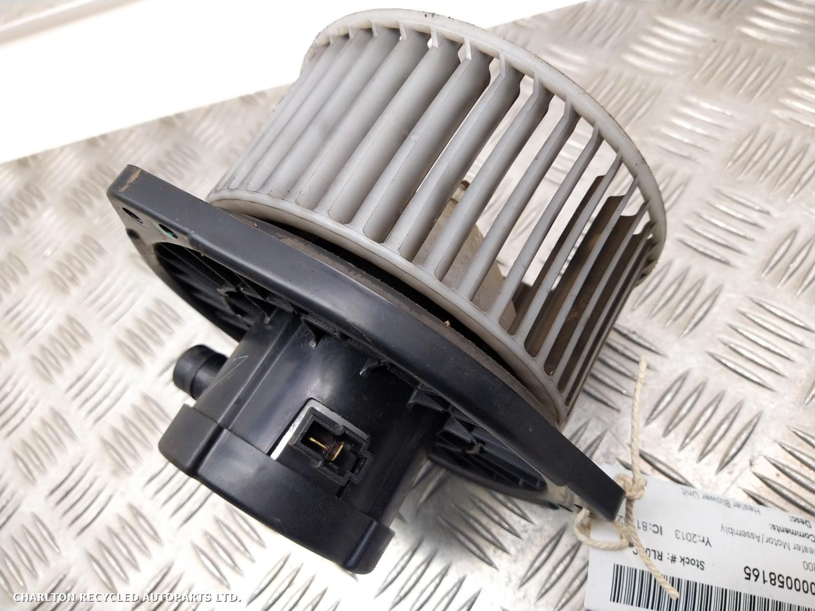 2013 MITSUBISHI L200 Heater Motor/Assembly View Auto part Heater Motor/Assembly MITSUBISHI L200 2013