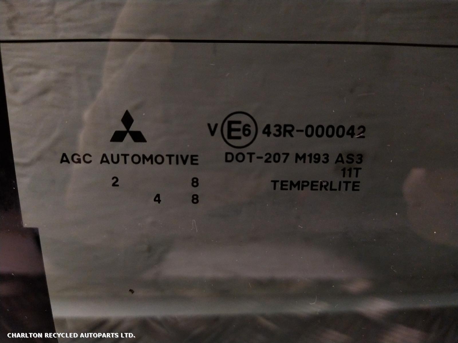 View Auto part Rear/Tailgate Glass MITSUBISHI L200 2011