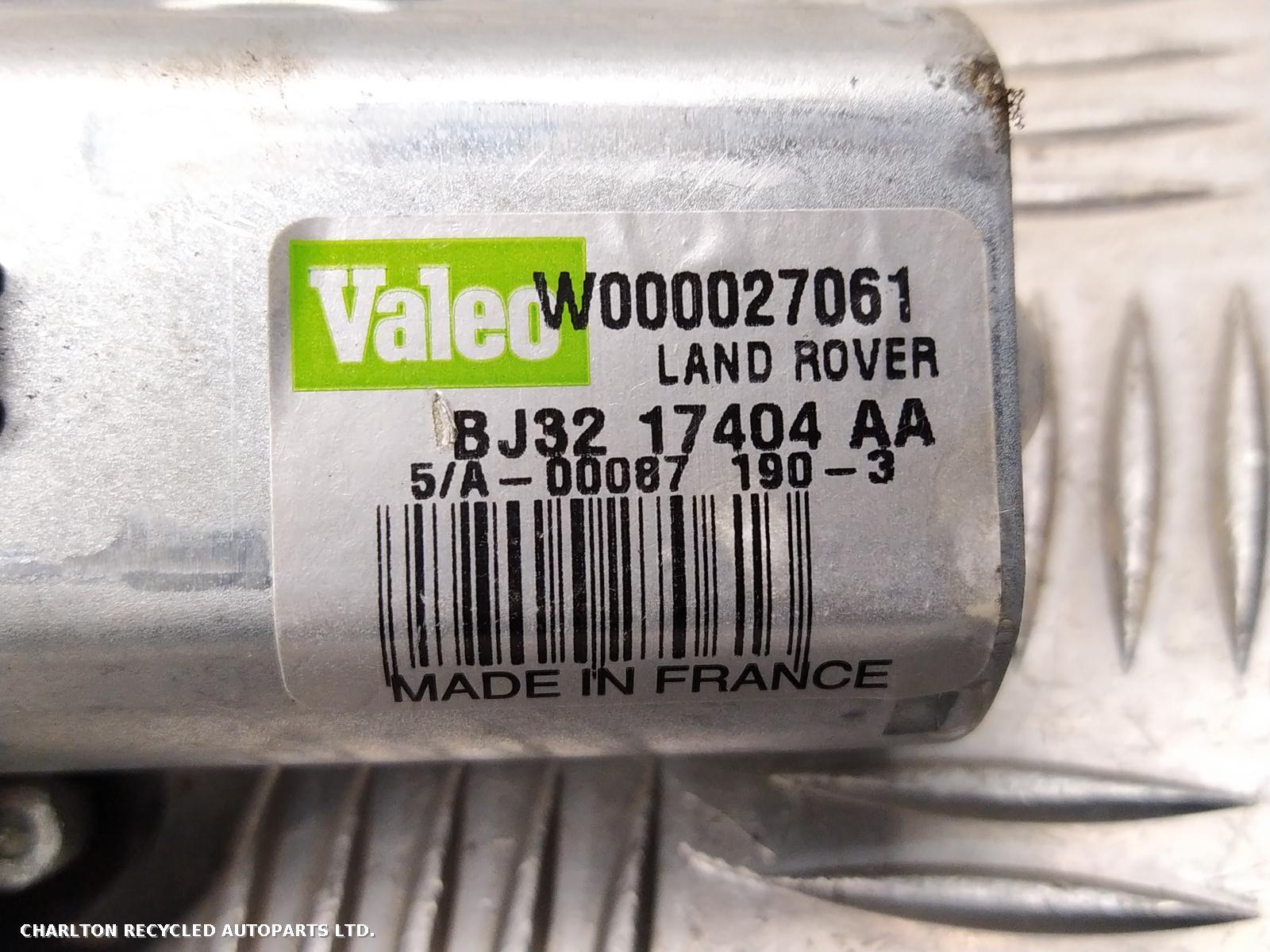 View Auto part Wiper Motor Rear LAND ROVER RANGE ROVER EVOQUE 2013