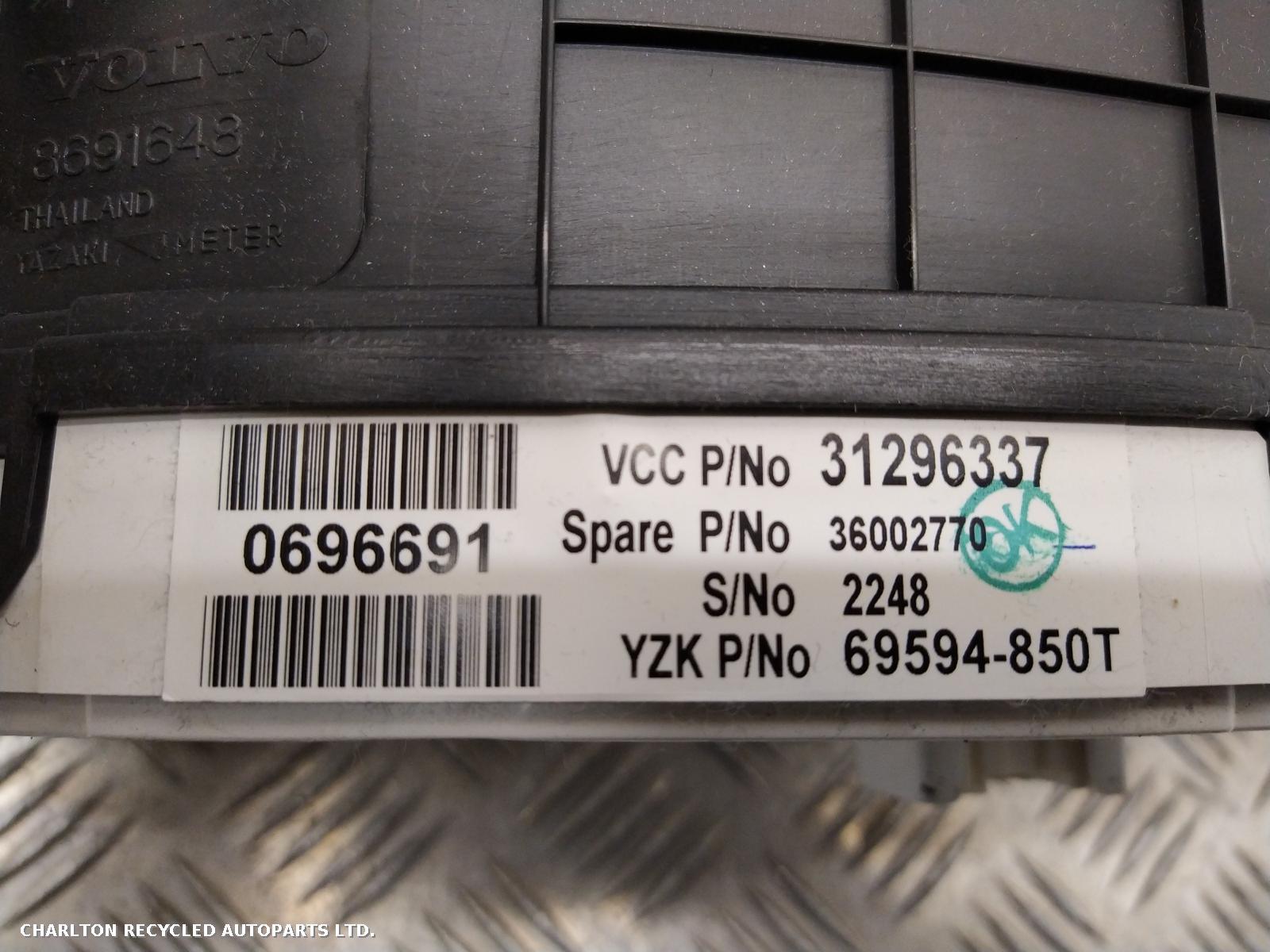 View Auto part Speedometer VOLVO XC90 2009