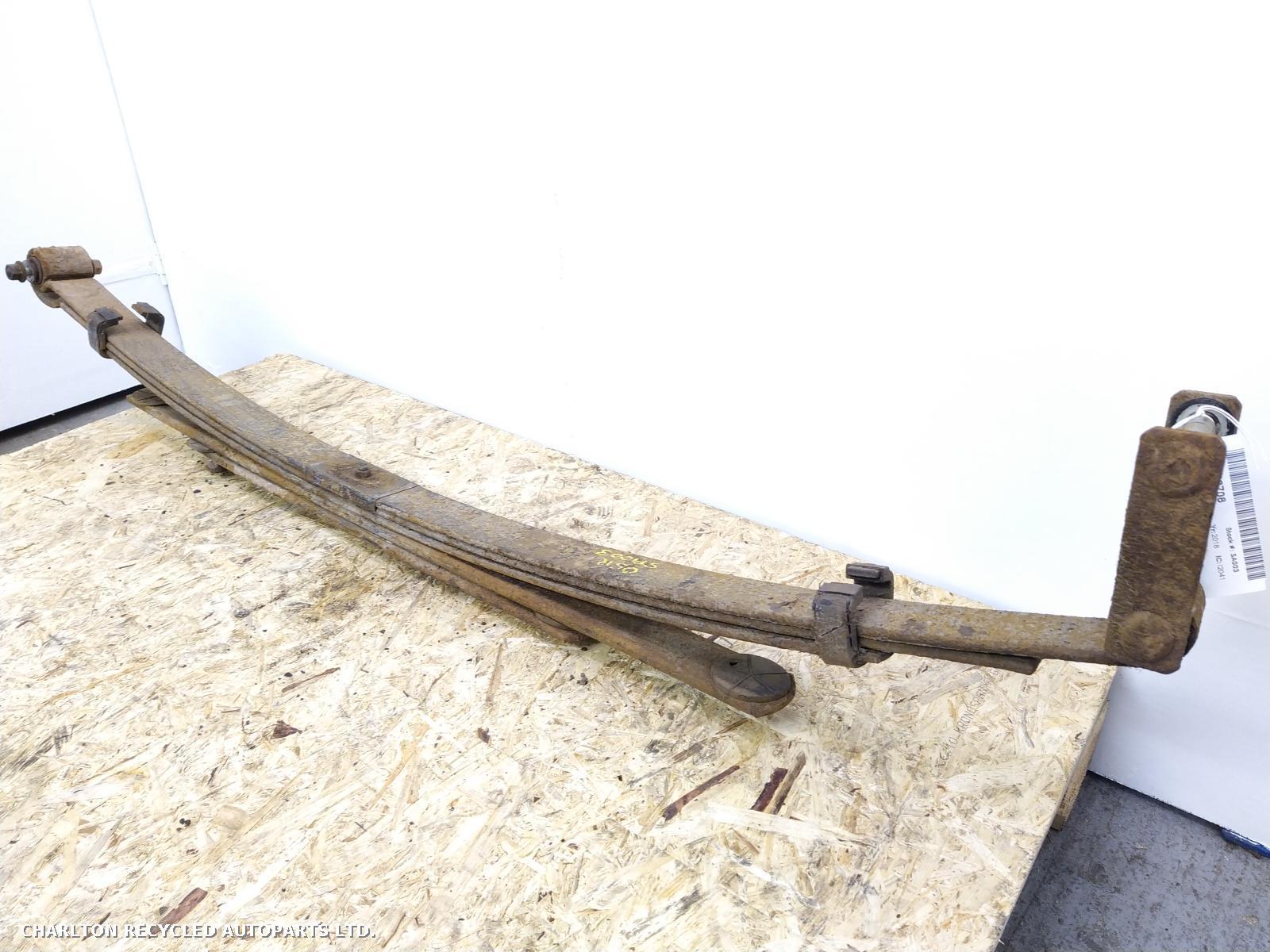 View Auto part R Leaf Spring ISUZU D-MAX 2018
