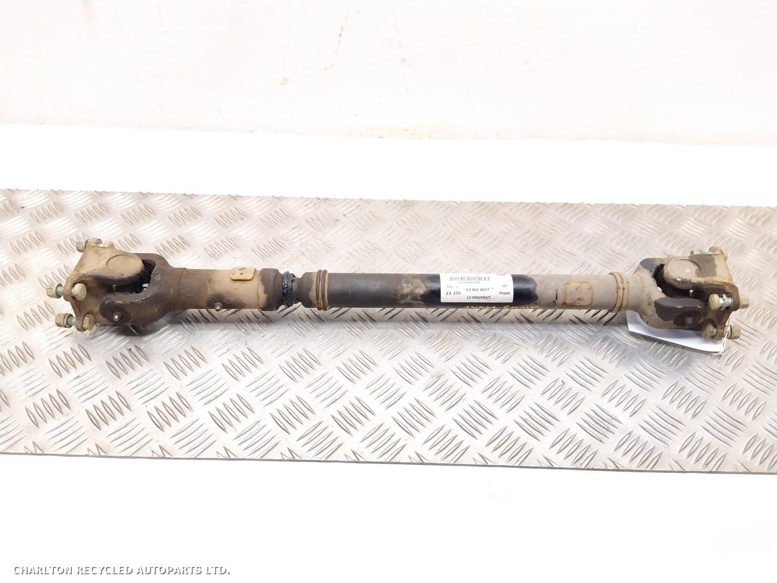 View Auto part Front/Comp Propshaft ISUZU D-MAX 2018