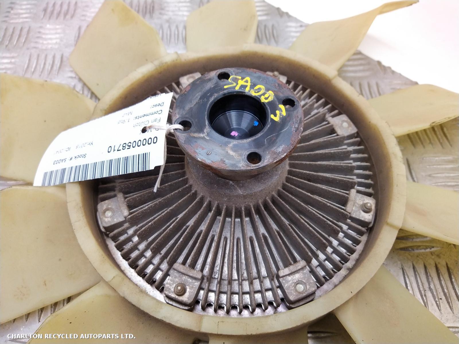 View Auto part Fan Clutch ISUZU D-MAX 2018