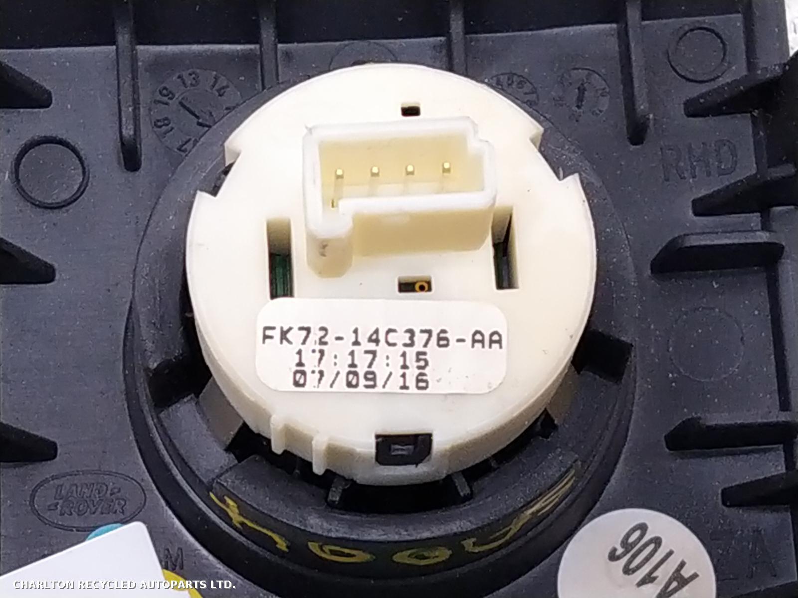View Auto part Misc Switch LAND ROVER RANGE ROVER EVOQUE 2016
