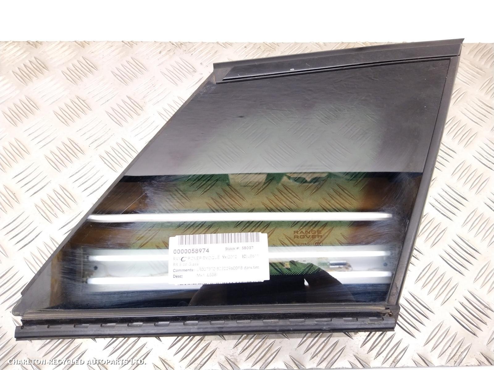 View Auto part R Quarter Window LAND ROVER RANGE ROVER EVOQUE 2012