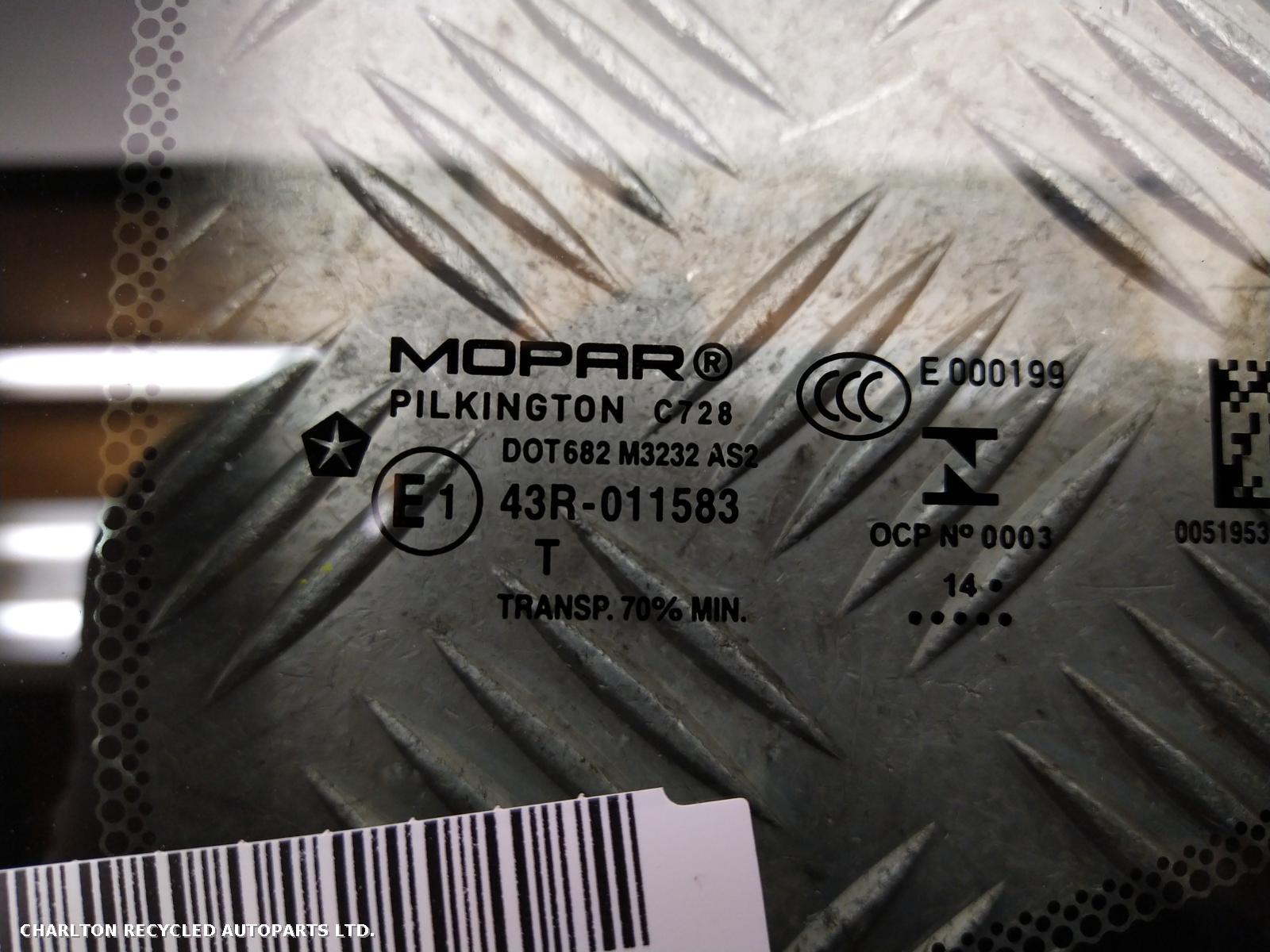 View Auto part L Quarter Window JEEP RENEGADE 2015