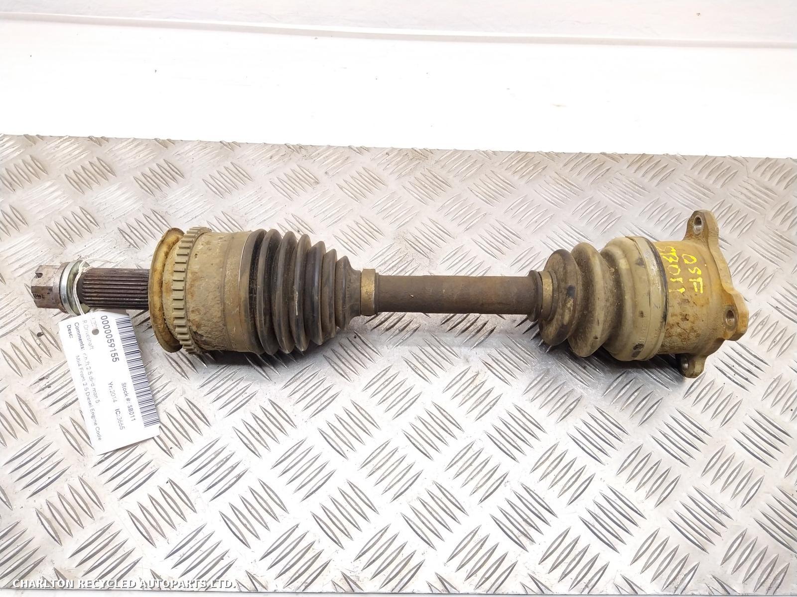 View Auto part Right Driveshaft MITSUBISHI L200 2014