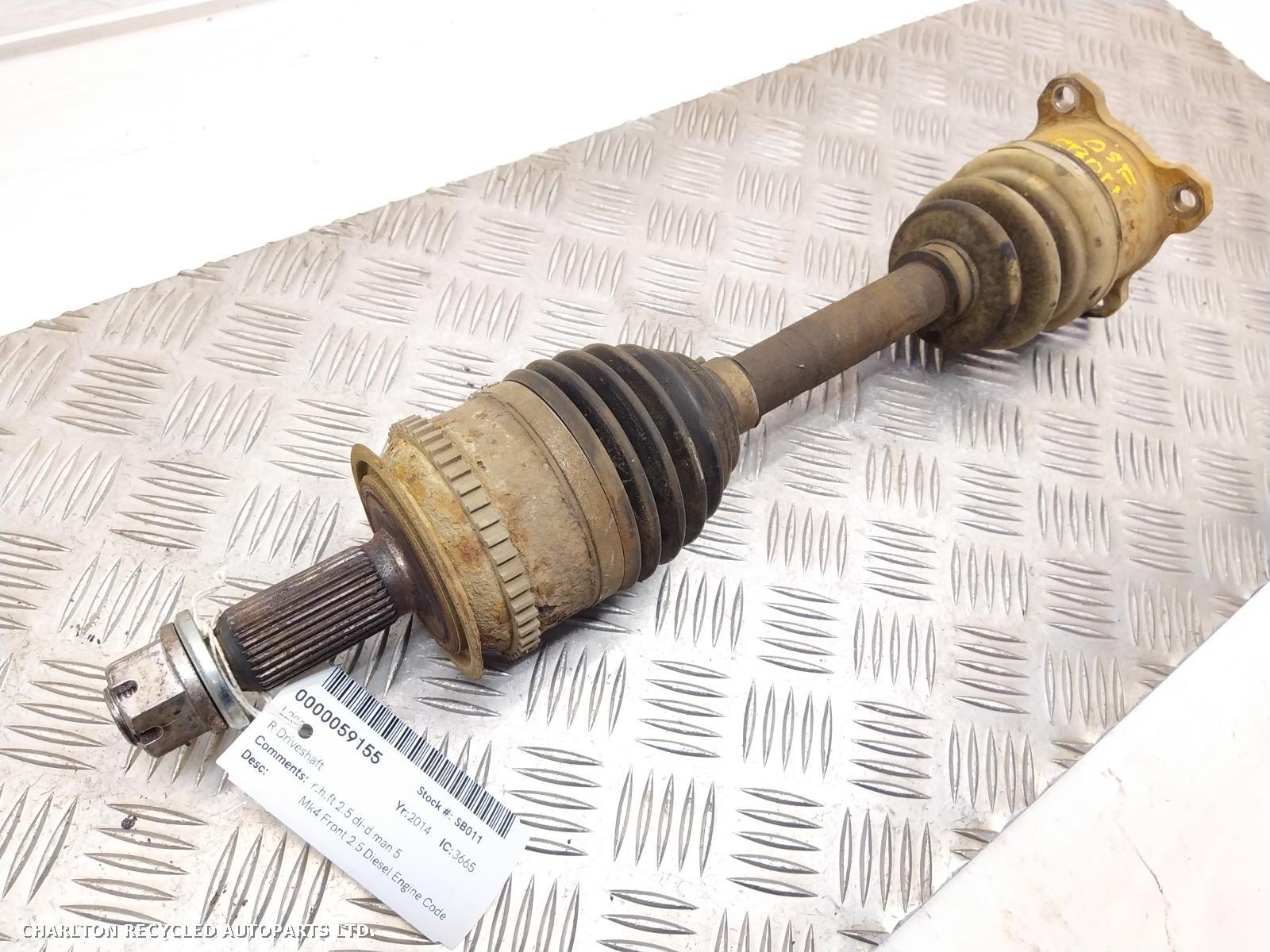 View Auto part Right Driveshaft MITSUBISHI L200 2014