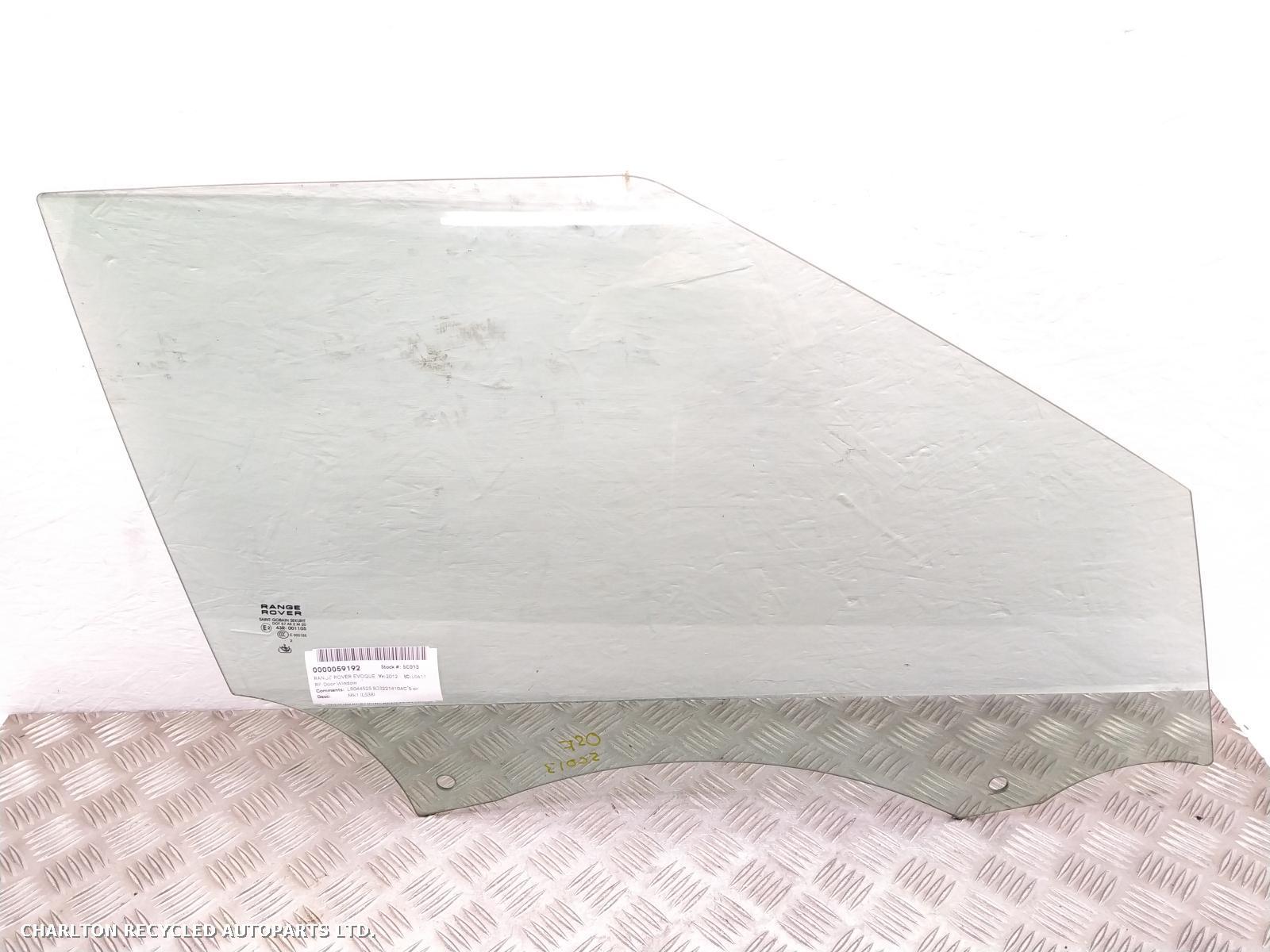 View Auto part LF Door Window LAND ROVER RANGE ROVER EVOQUE 2012
