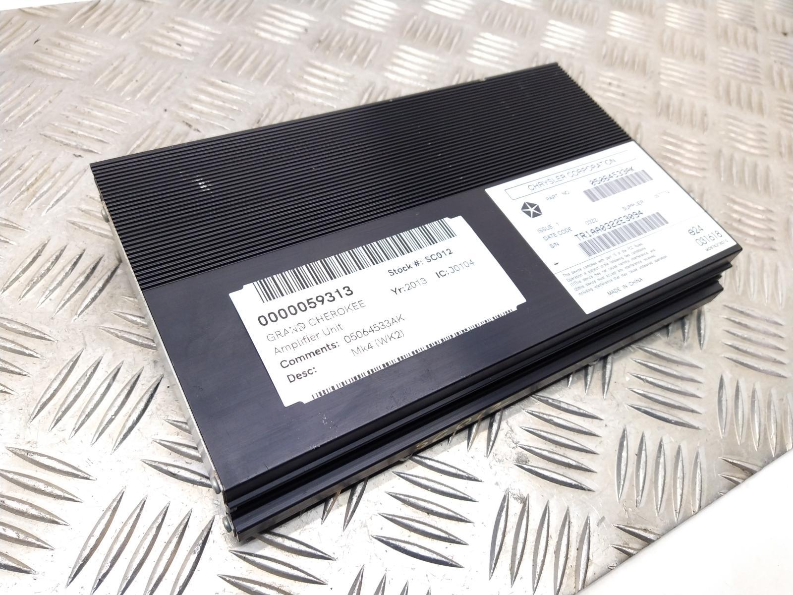 View Auto part Amplifier Unit JEEP GRAND CHEROKEE 2013