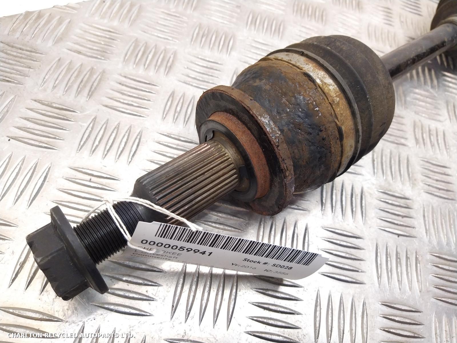 2016 JEEP CHEROKEE Left Driveshaft View Auto part Left Driveshaft JEEP CHEROKEE 2016