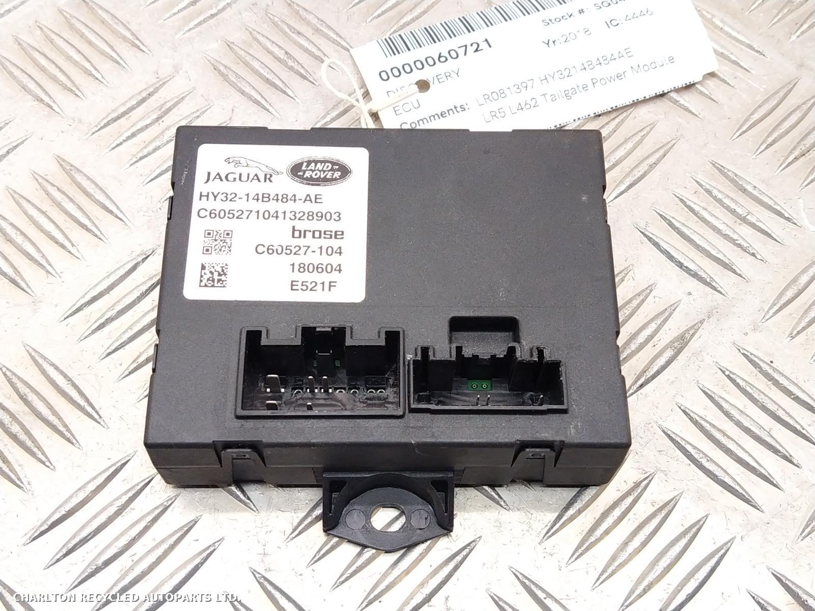 View Auto part ECU LAND ROVER DISCOVERY 2018