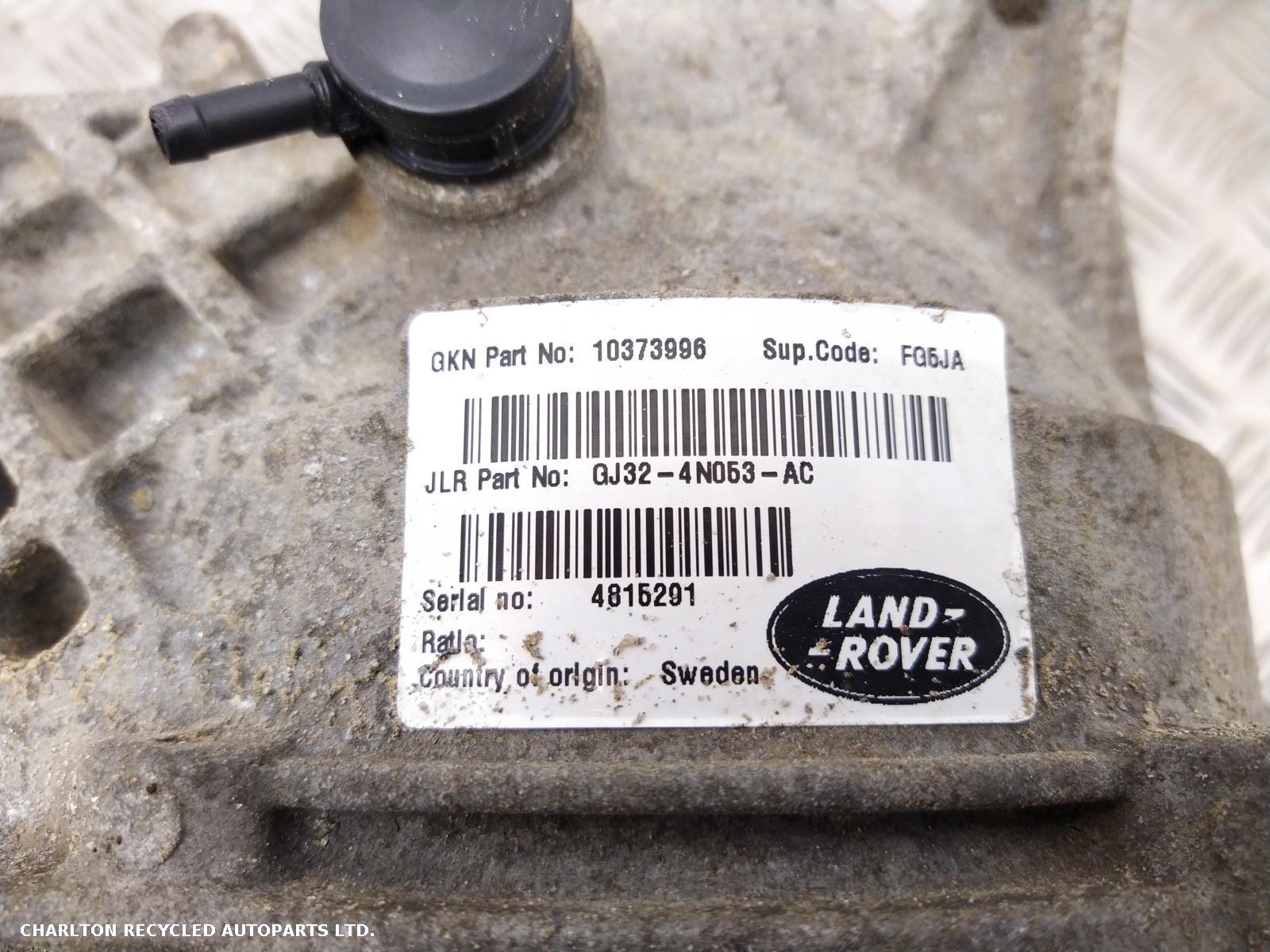 View Auto part Differential Assembly LAND ROVER RANGE ROVER EVOQUE 2017