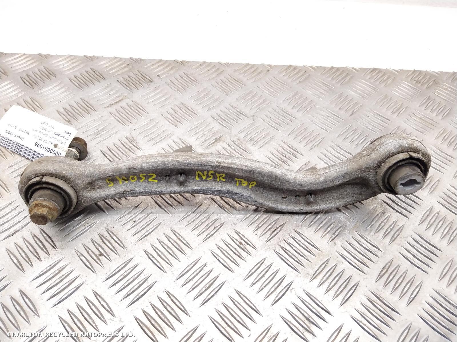 2019 LAND ROVER RANGE ROVER VELAR L Rear Upper Control Arm View Auto part L Rear Upper Control Arm LAND ROVER RANGE ROVER VELAR 2019