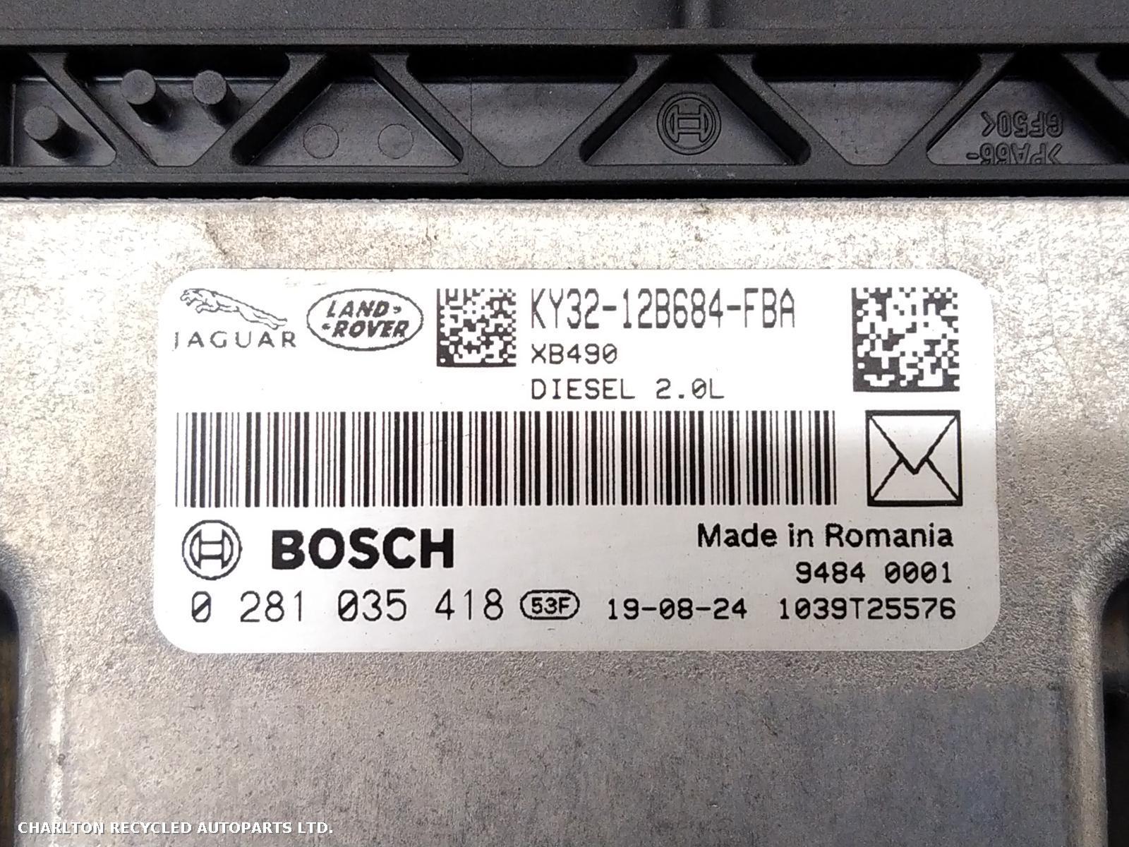 View Auto part ECU LAND ROVER RANGE ROVER VELAR 2019