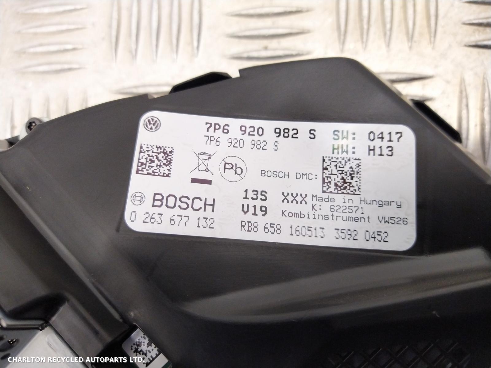 View Auto part Speedometer VOLKSWAGEN TOUAREG 2013