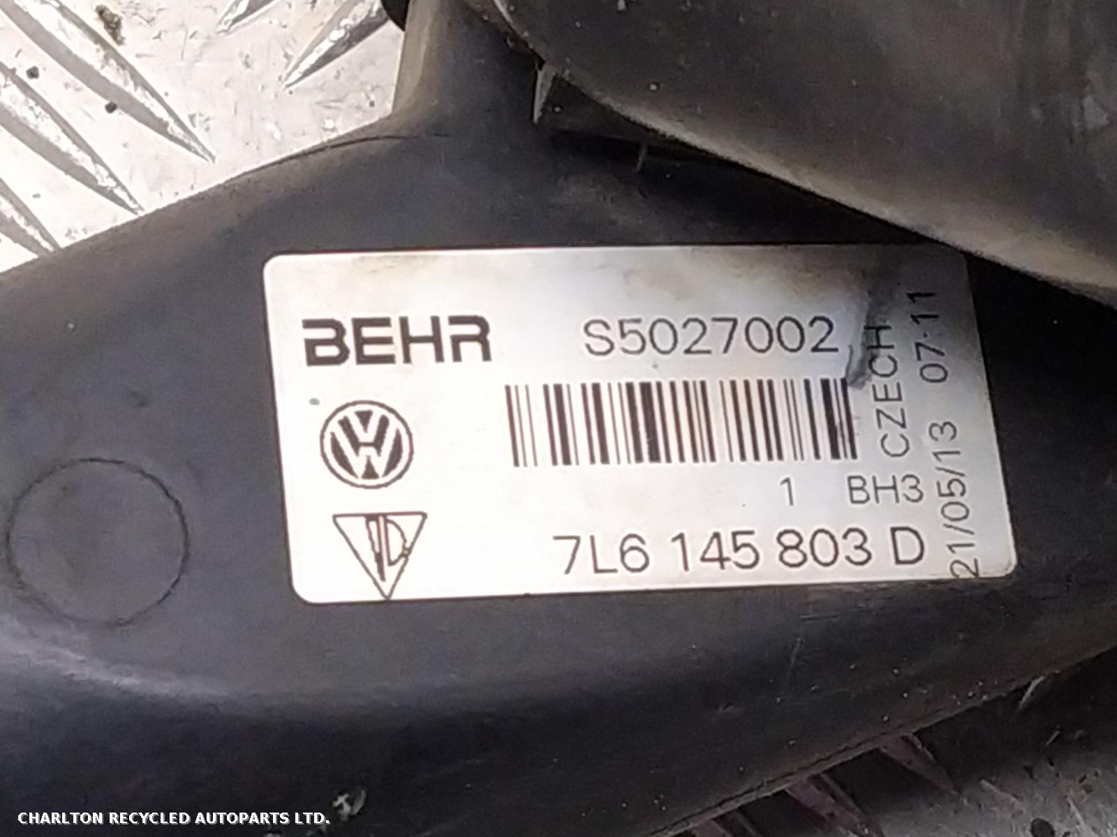 View Auto part Intercooler VOLKSWAGEN TOUAREG 2013