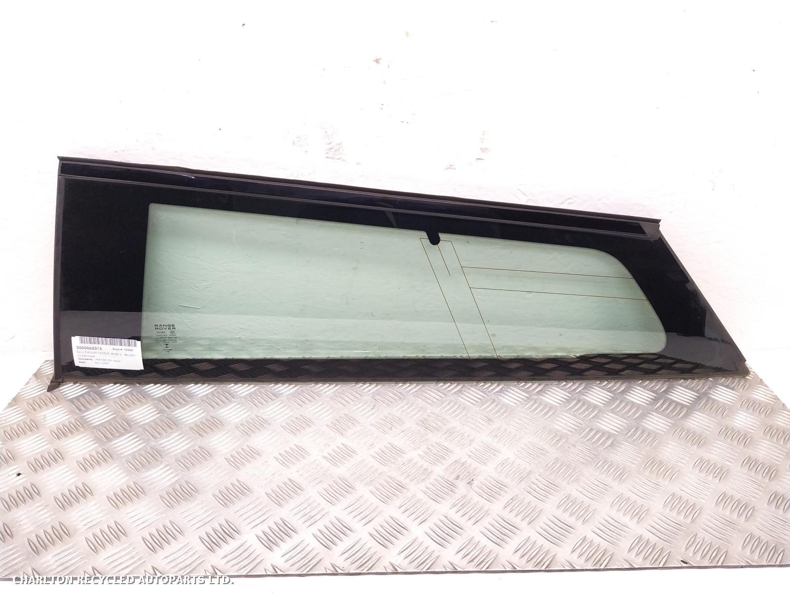 View Auto part L Quarter Window LAND ROVER RANGE ROVER EVOQUE 2013