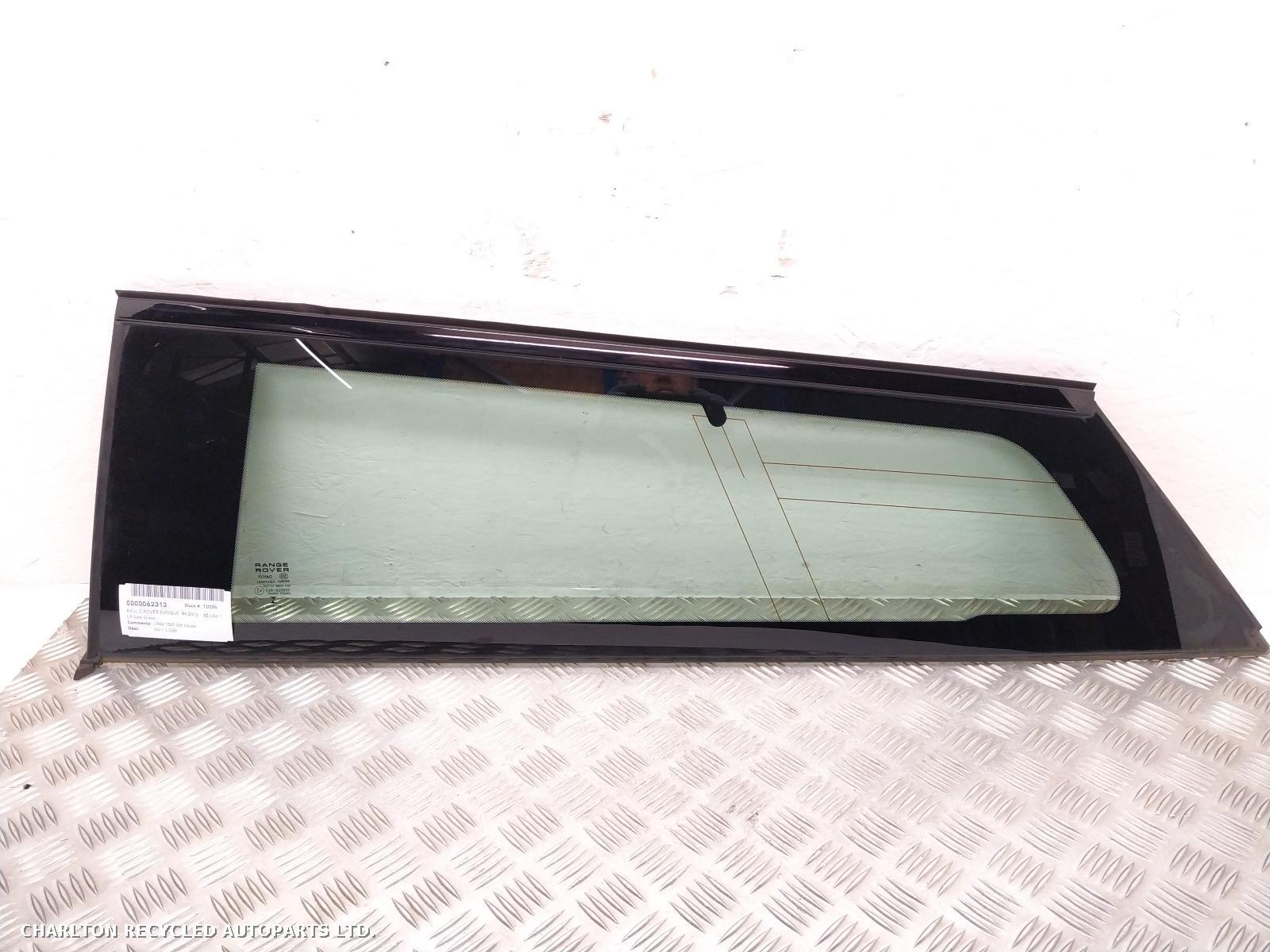 View Auto part L Quarter Window LAND ROVER RANGE ROVER EVOQUE 2013