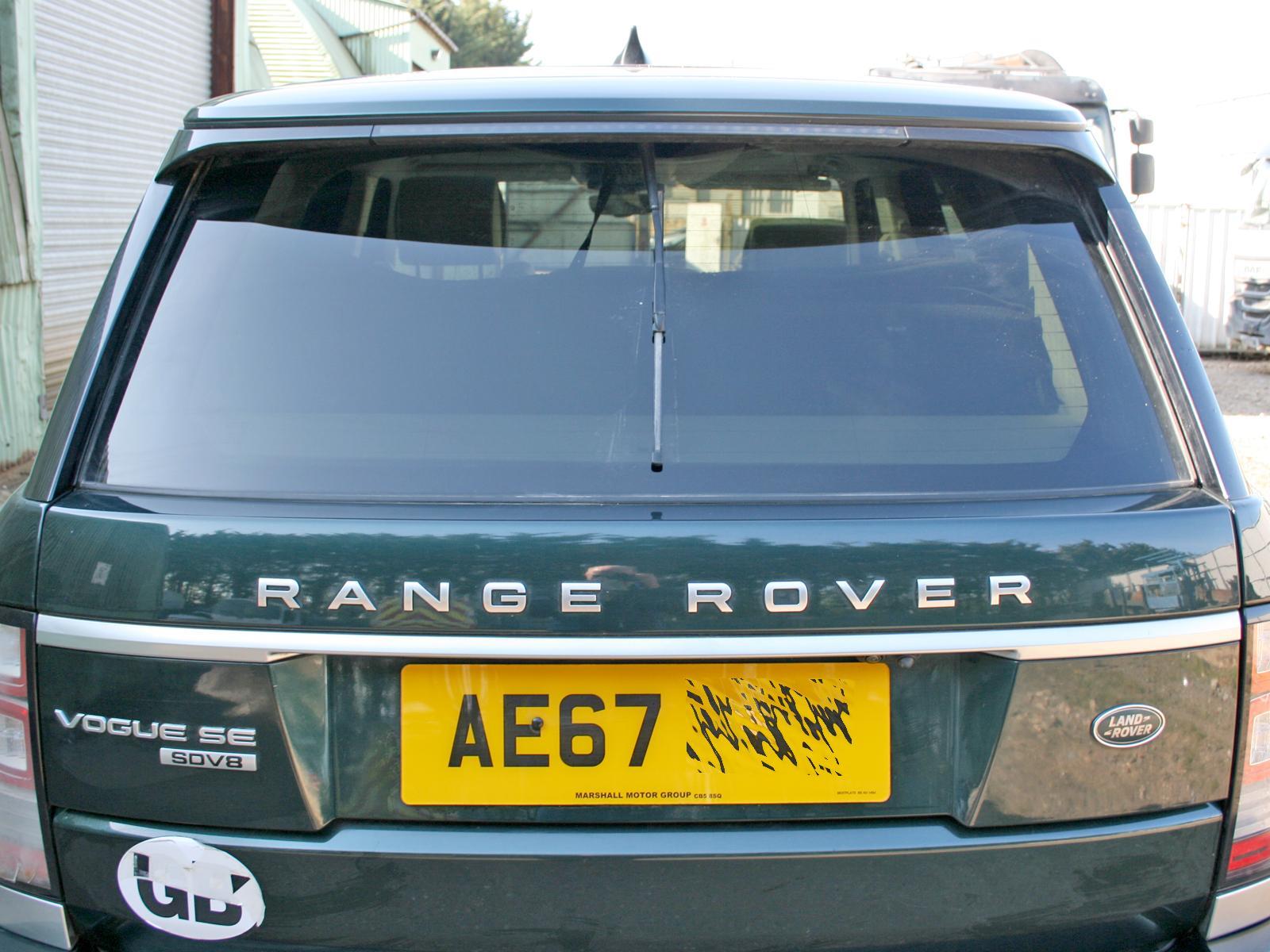 View Auto part Bootlid/Tailgate LAND ROVER RANGE ROVER 2017
