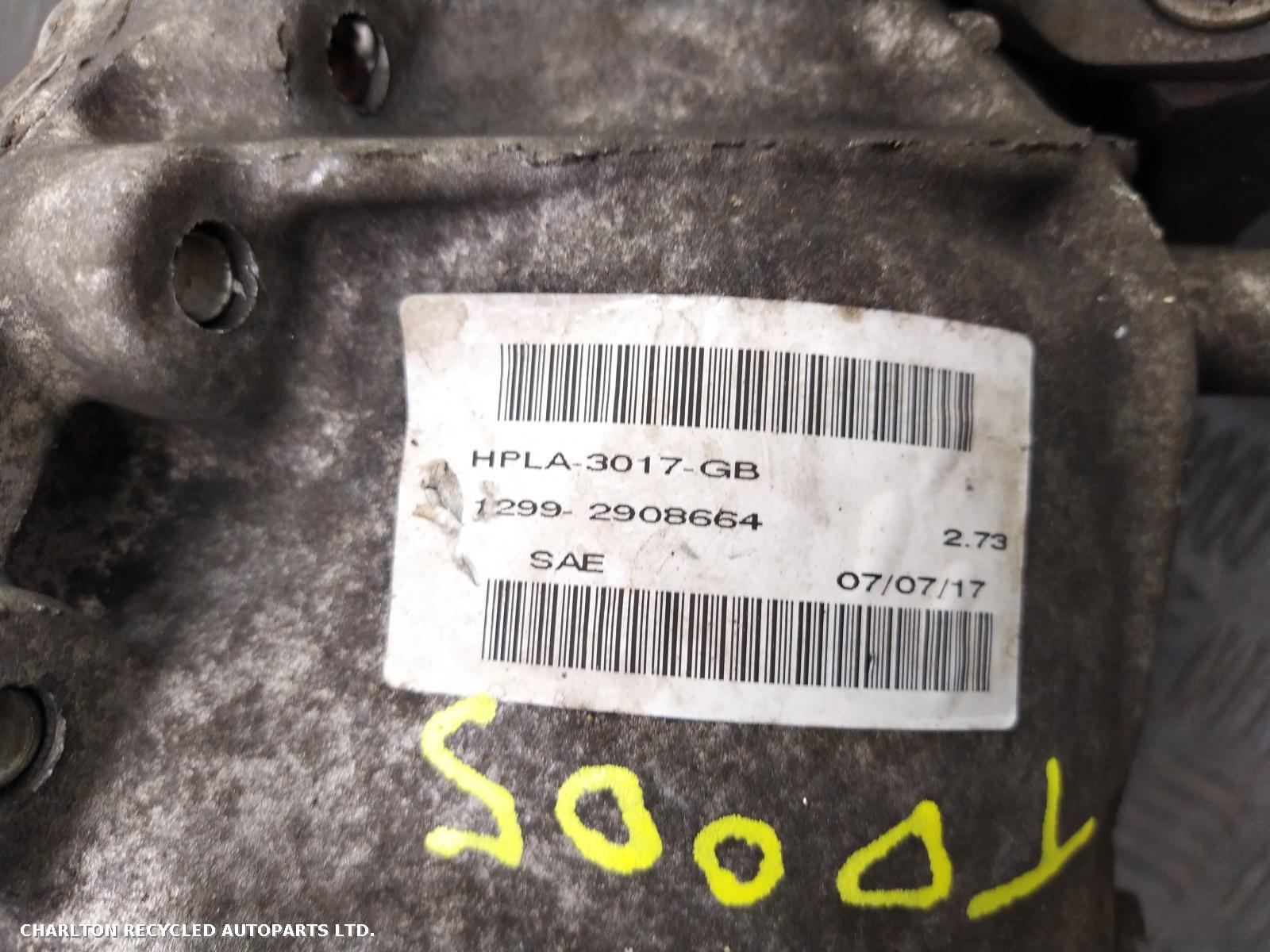 View Auto part Differential Assembly LAND ROVER RANGE ROVER 2017
