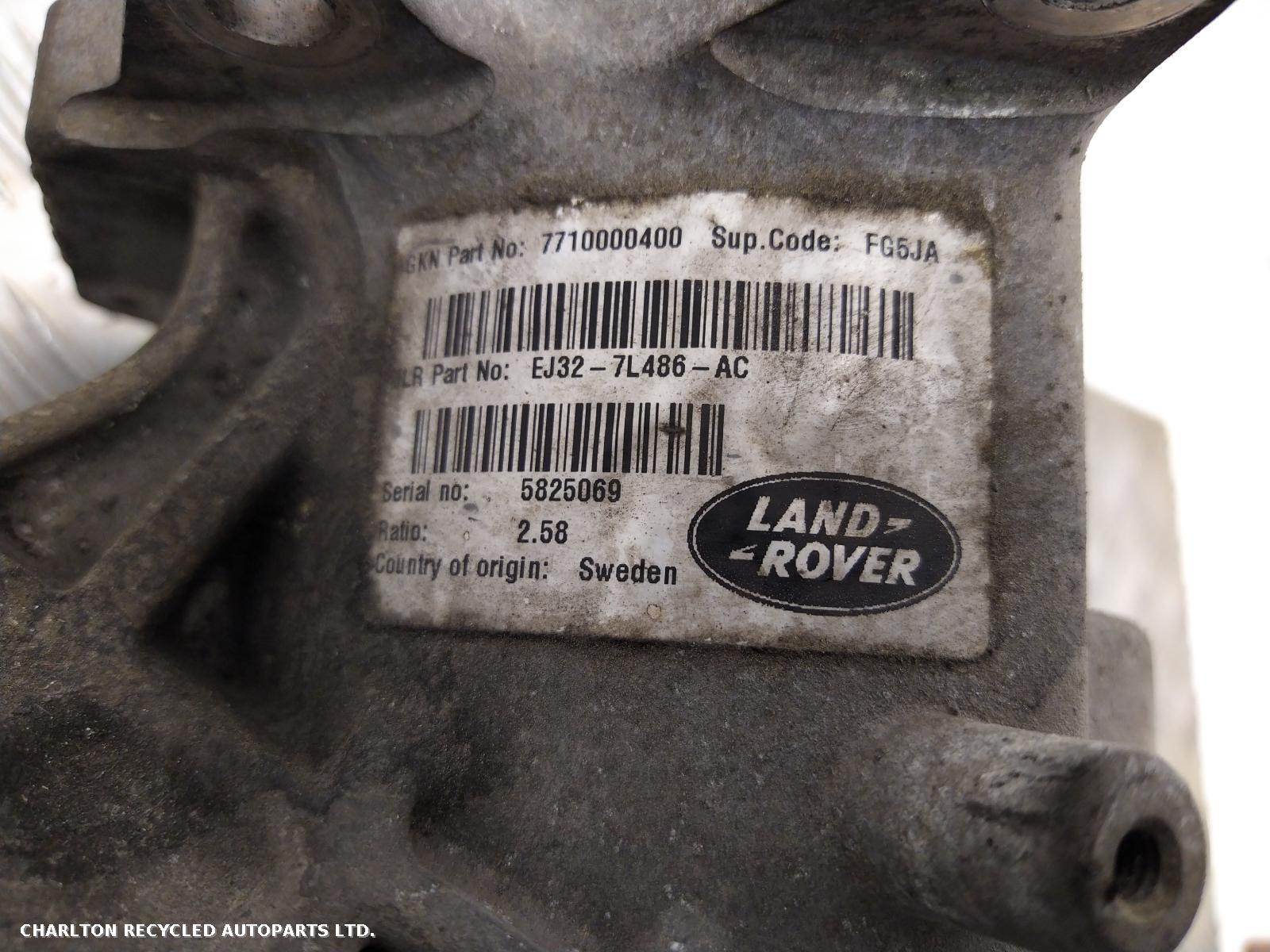 View Auto part Transfer Box/Case LAND ROVER RANGE ROVER EVOQUE 2018